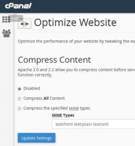 cpanel-optimize-website-compress-enable-gzip-compression